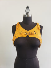Load image into Gallery viewer, Unisex Faux Croc Vinyl harness Orange