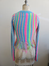 Load image into Gallery viewer, Rainbow crop sweater