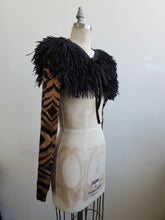 Load image into Gallery viewer, Zebra fringe Epaulette