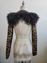 Load image into Gallery viewer, Zebra fringe Epaulette