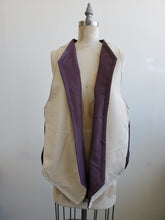 Load image into Gallery viewer, Unisex Lamb skin leather 2 tone vest