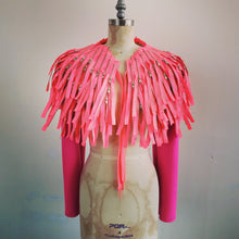 Load image into Gallery viewer, Neon pink zipper Epaulette