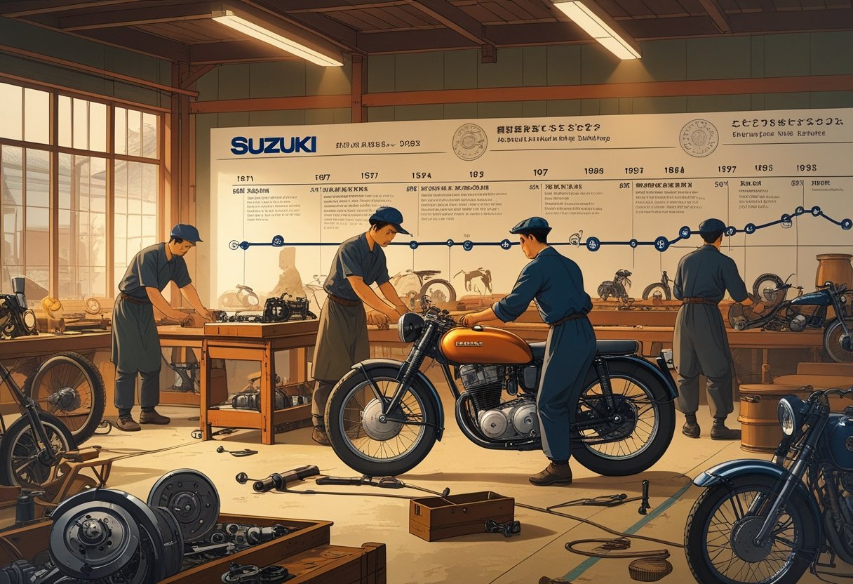 Sejarah Merek Motor Suzuki